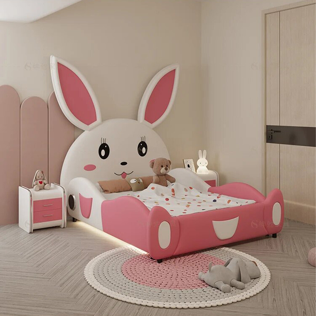 CAMA INFANTIL TOYS BLANCO 1,5 PLAZAS 