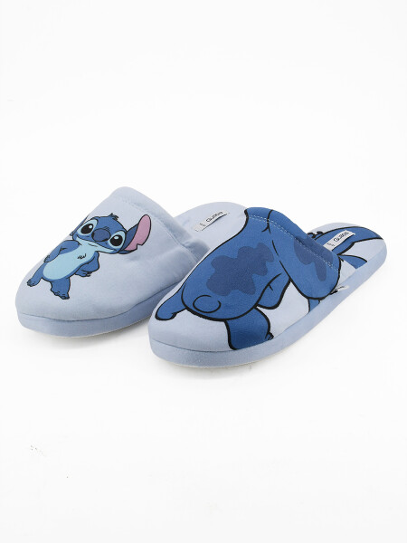 PANTUFLA STITCH 2 AZUL