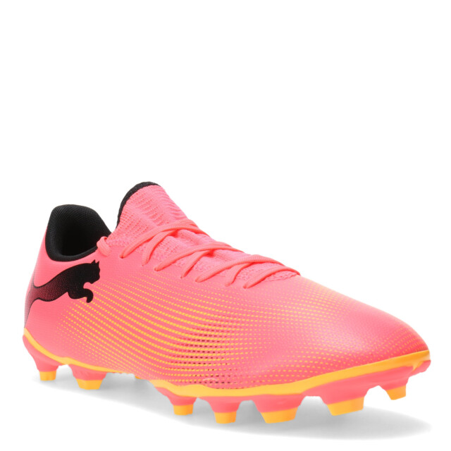 Championes de Hombre Puma Future 7 Play Anaranjado - Negro
