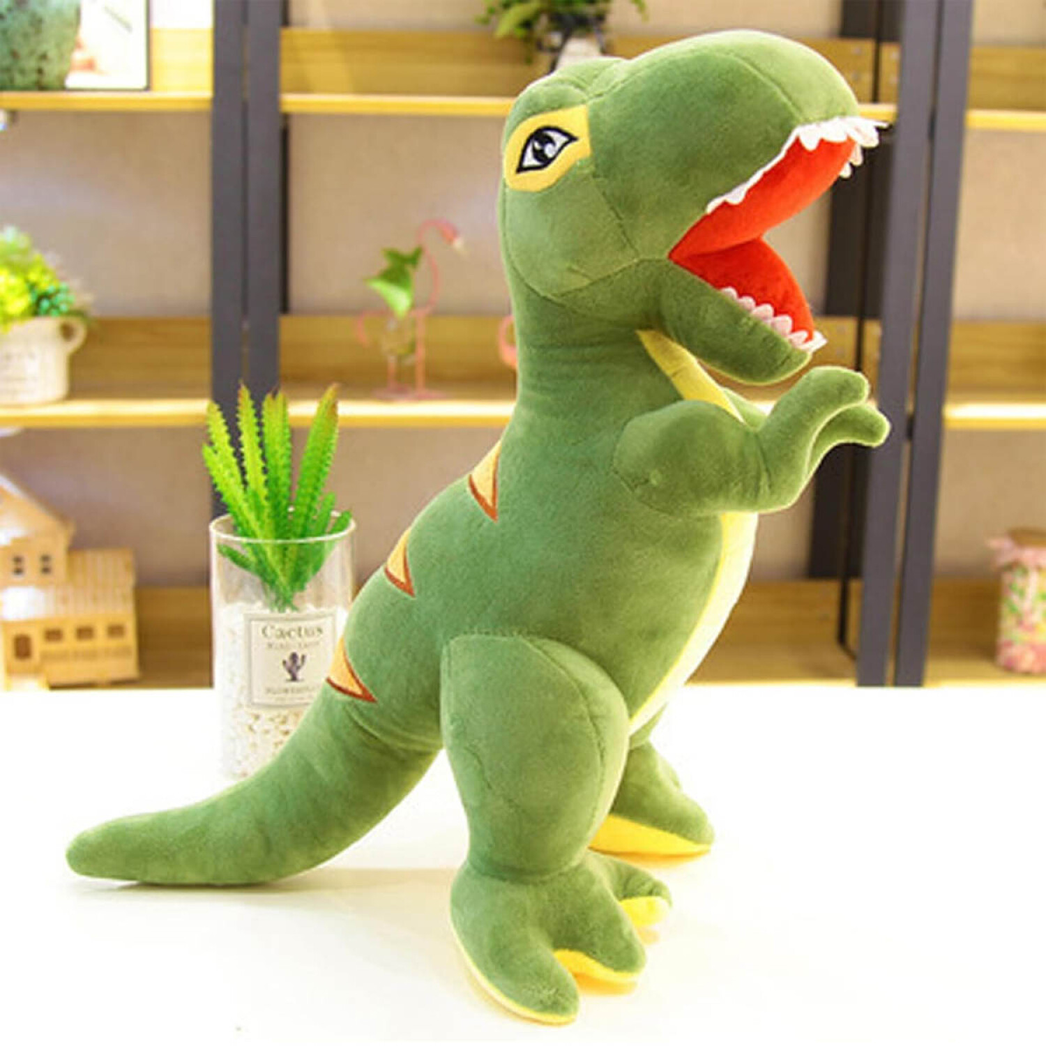 Peluche Dinosaurio Almohadon Gigante 75cm Niños Bebe Dinosaurio