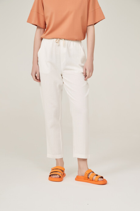 Pantalon Crispulo Marfil / Off White