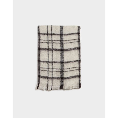 Bufanda Cuadros Estampado Rayas