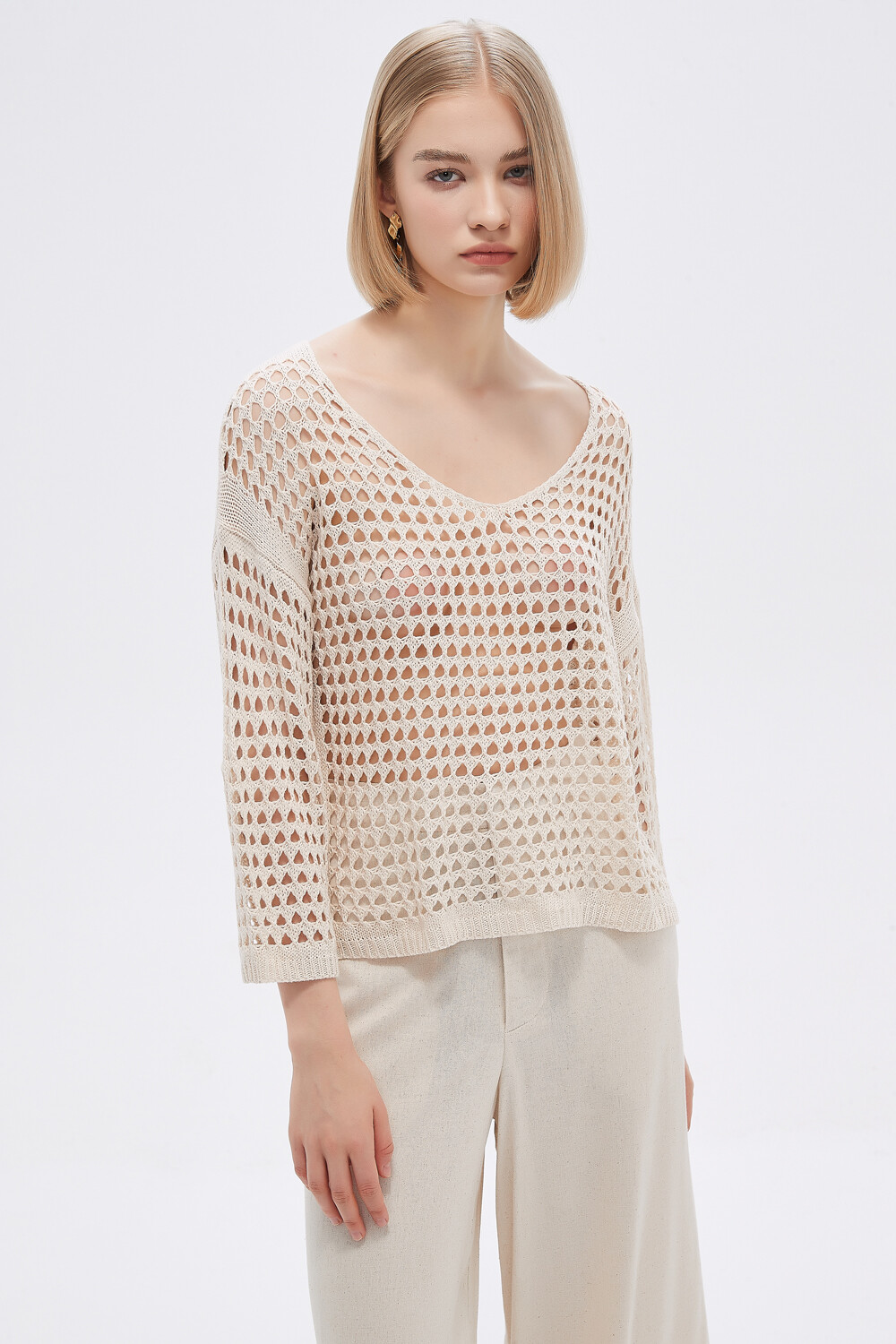 Sweater Esdren Crudo / Natural