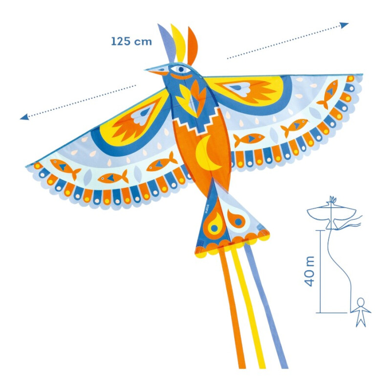 Cometa Infantil Monofilamento Djeco Cometa Infantil Monofilamento Djeco