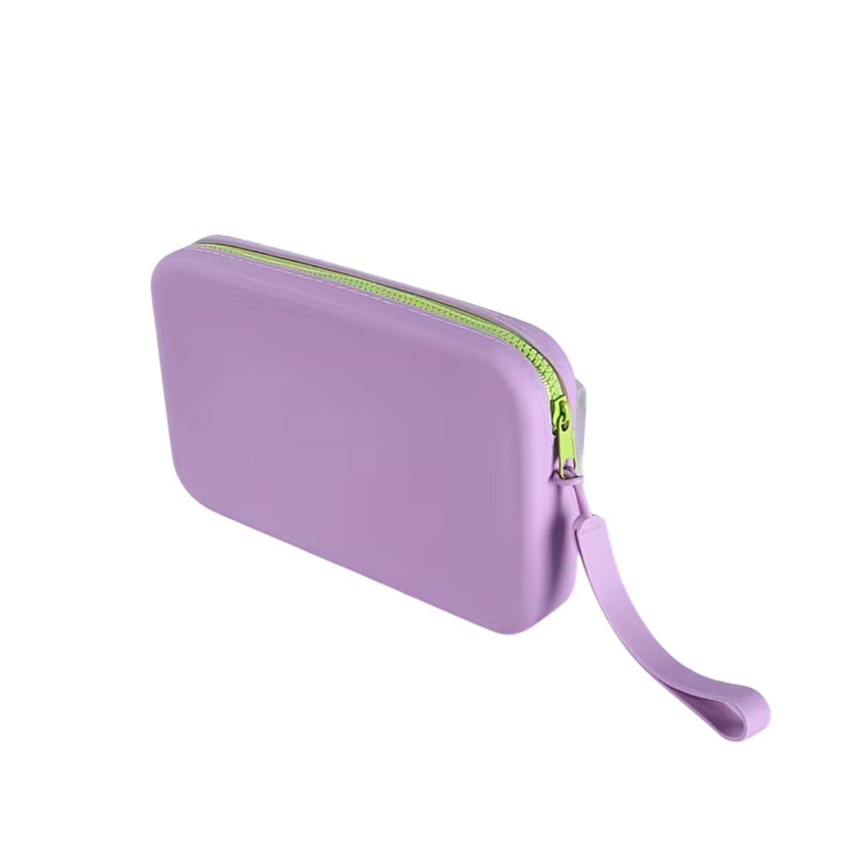 Neceser de silicona con cierre - 21x12x3cm - Lila 