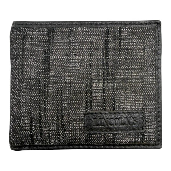 BILLETERA DE HOMBRE LINCOLNS 47 negrouniforme