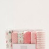 Set babitas hudson baby quilted rosado