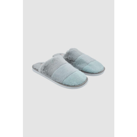 Pantufla stripes inv26 Gris oscuro