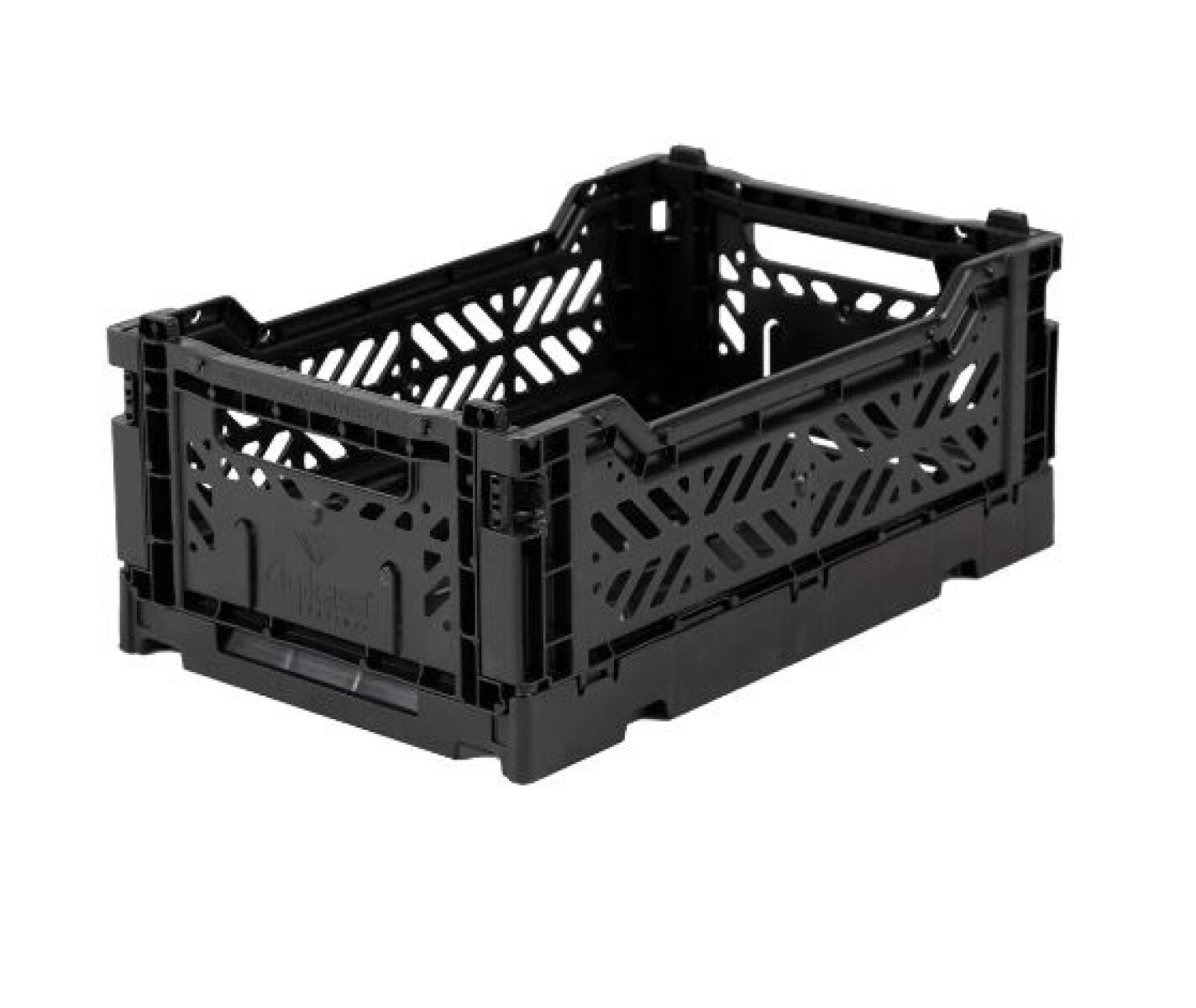 Caja organizadora plegable y apilable Chica - Black 
