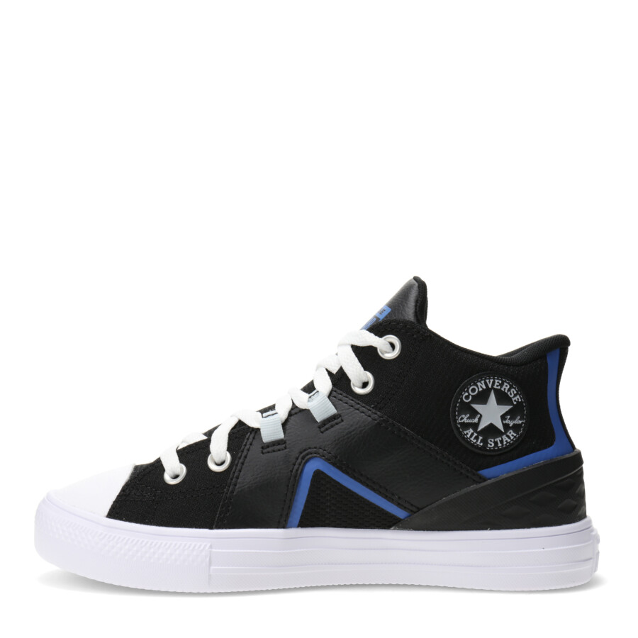 Championes de Mujer Converse - All Star Ctas Flux Ultra Mid Negro - Azul