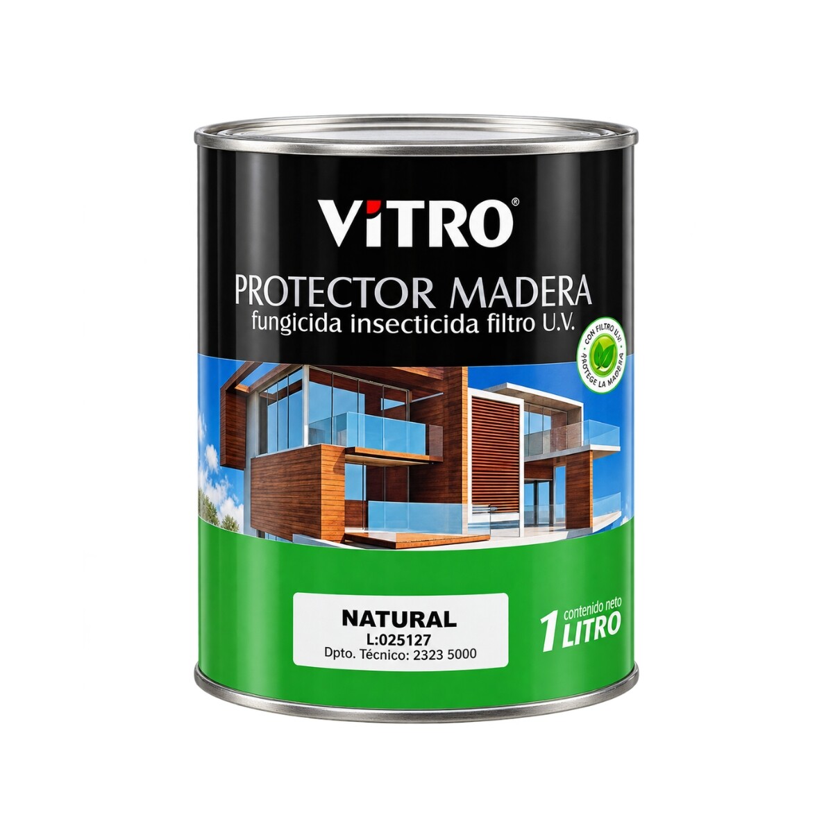 PROTECTOR DE MADERA VITRO 1L - Natural 