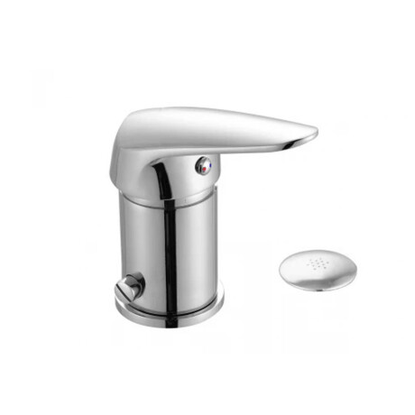 Griferia De Bidet Monocomando Linea Arona Aqualia Cromo C/Transferencia 40Mm CROMO