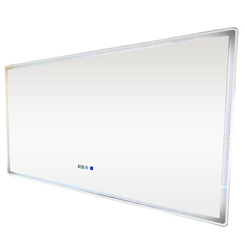 Espejo LED 120x70cm con desempañador y display Espejo Led 120x70cm Con Desempañador Y Display