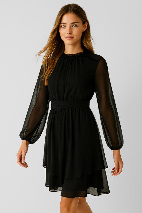 Vestido Granto Negro