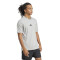 Remera de Hombre Adidas Essentials Logo Gris - Negro