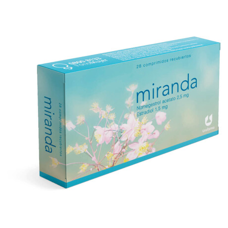 Miranda X 28 Comprimidos Miranda X 28 Comprimidos