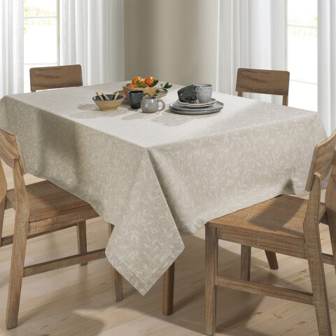 Mantel Rectangular Lino Clean Dohler 160 x 220 cm PAULINE