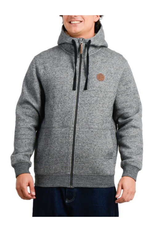 Campera O'Neill Melange Texture Gris Oscuro