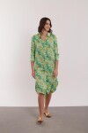 VESTIDO IRINA ESTAMPADO FLORES VERDE