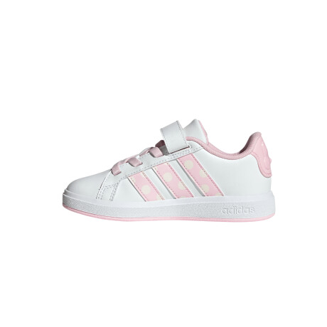 Championes adidas Disney Minnie Mouse Grand Court de niño White & Pink
