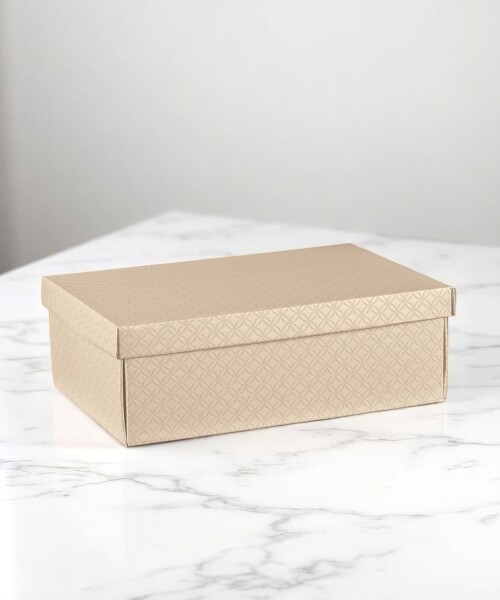 Caja + tapa easy 38x26x13 - 37533 - MATELASSE NUDO Caja + tapa easy 38x26x13 - 37533 - MATELASSE NUDO