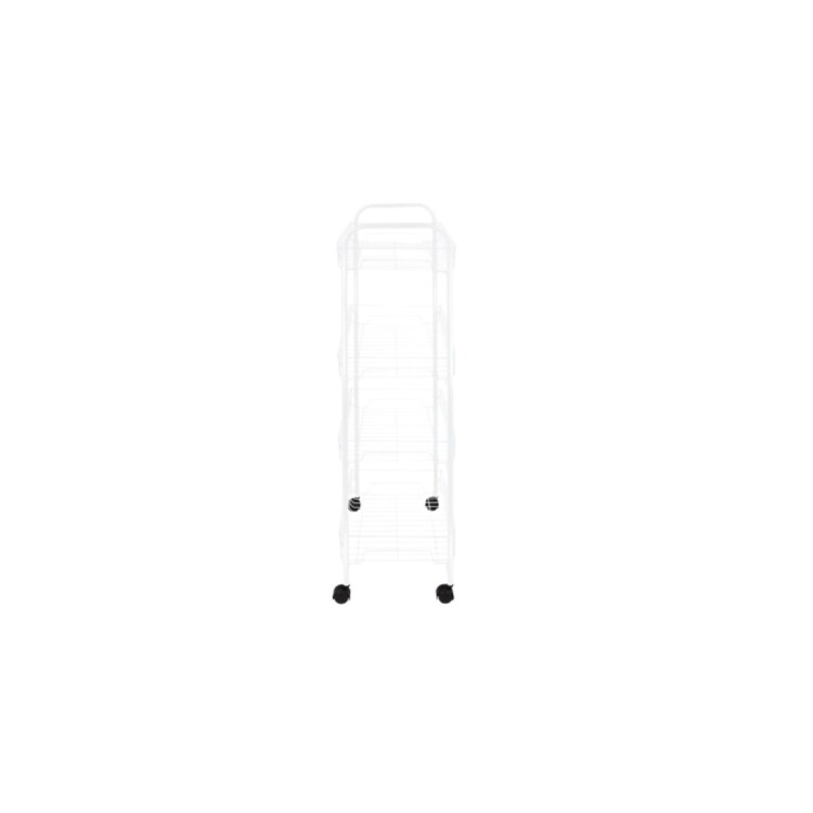 ESTANTE ORGANIZADOR FRUTERO 4 PISOS 41X23X82,5CM Blanco