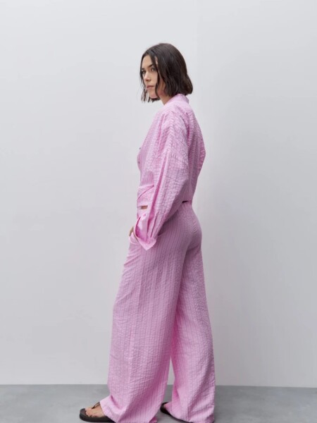 PANTALON D.CASSIN ROMA ROSADO