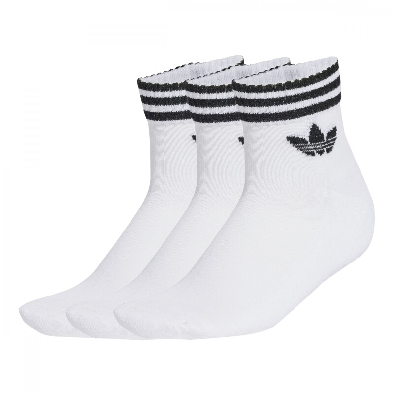 MEDIAS ADIDAS 3S ANKLE S 3P - JV7435 Blanco