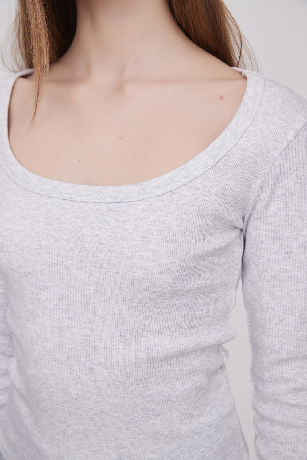 Remera Ibuya Gris Melange