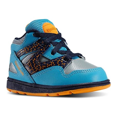 Championes Reebok Bebés Versa Pump Omni Lite Celeste