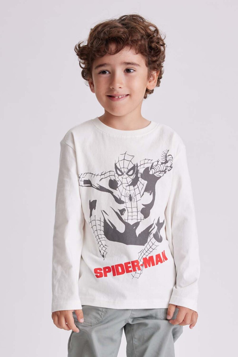Remera estampada Blanco