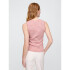 V-SL MODERN SHELL STRIPE ANTIQUE PINK
