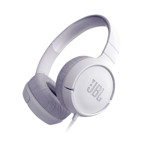 Auricular JBL T500 On-Ear wired blanco Unica