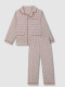 Pijama Cuadros Cereza