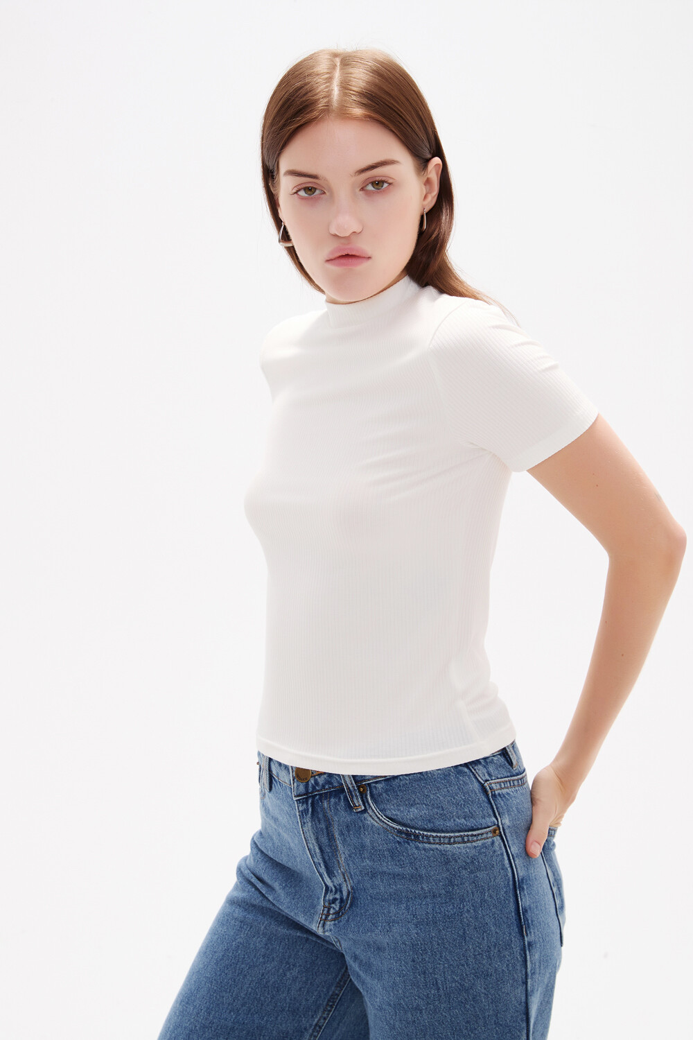 Remera Daly Marfil / Off White