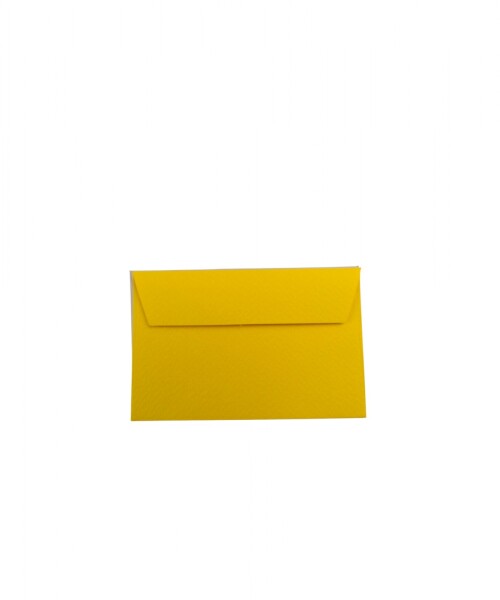 Sobre color 120 grs 6,5x10 cm. AMARILLO
