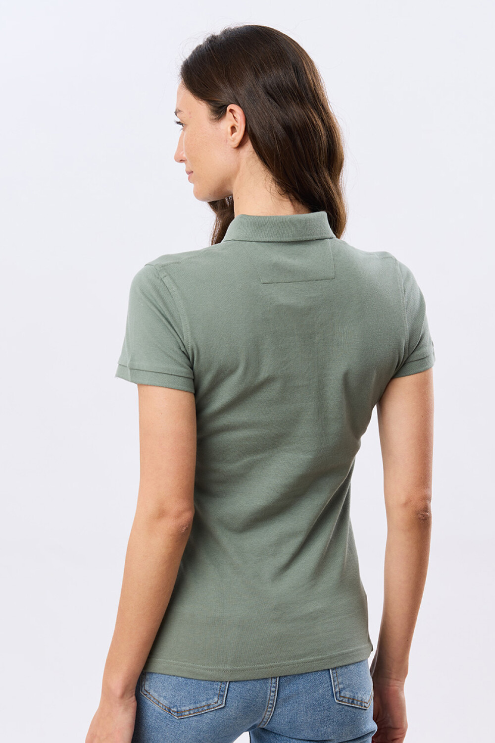 REMERA POLO PIQUÉ Verde Claro