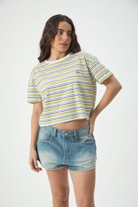 REMERA CROP BALI VERDE