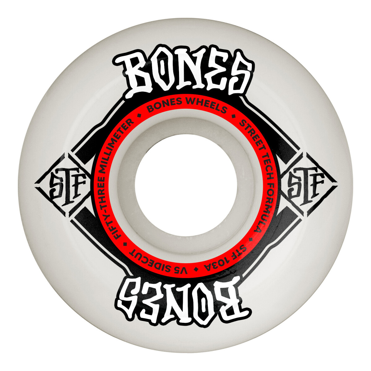 Ruedas de Skate Bones STF Sidecut V5 53mm 103A 