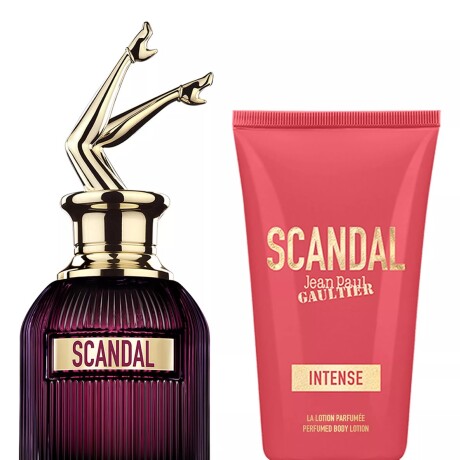 Scandal Intense Eau De Parfum Intense 80ml + Body Lotion 75ml Scandal Intense Eau De Parfum Intense 80ml + Body Lotion 75ml
