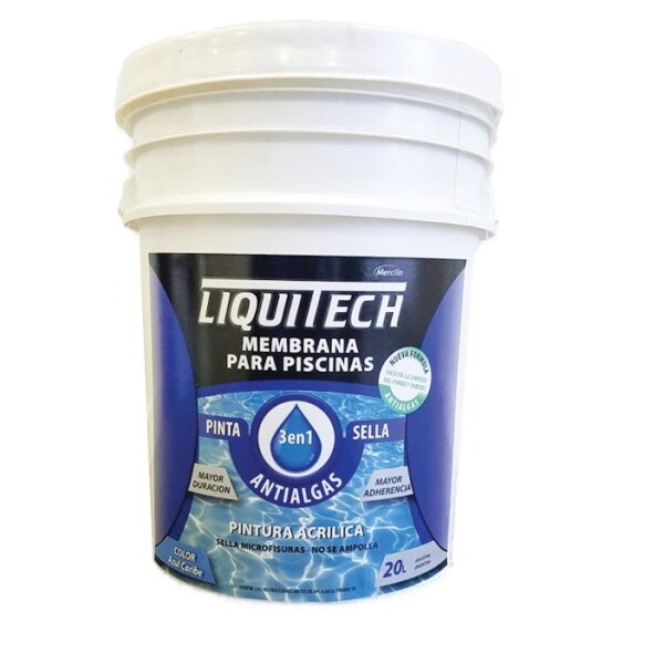 Membrana para piscina Azul Caribe 10L Liquitech Membrana para piscina Azul Caribe 10L Liquitech