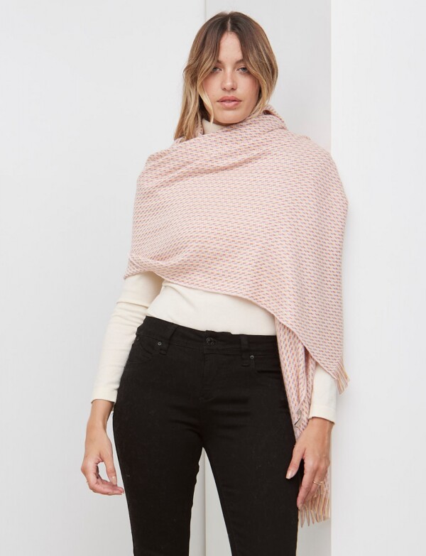 Bufandon Tejido ROSA/MULTI