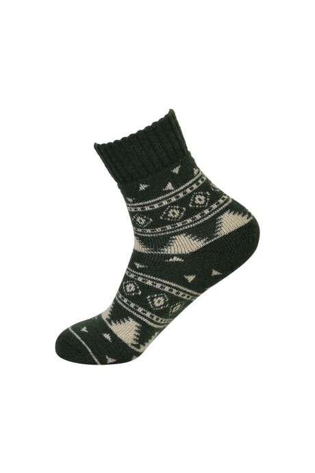 Medias estampadas Verdes - Dise�os surtidos Medias estampadas Verdes - Dise�os surtidos