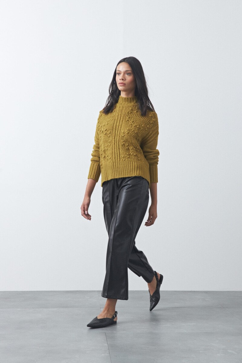 POLERA LINARES Pistacho