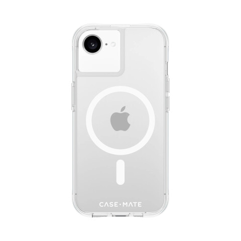 Case-Mate Funda Tough MagSafe para iPhone 17e/16e/15 - Clear Case-Mate Funda Tough MagSafe para iPhone 17e/16e/15 - Clear