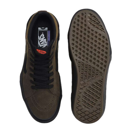 Championes Vans Bmx Sk8 Marron