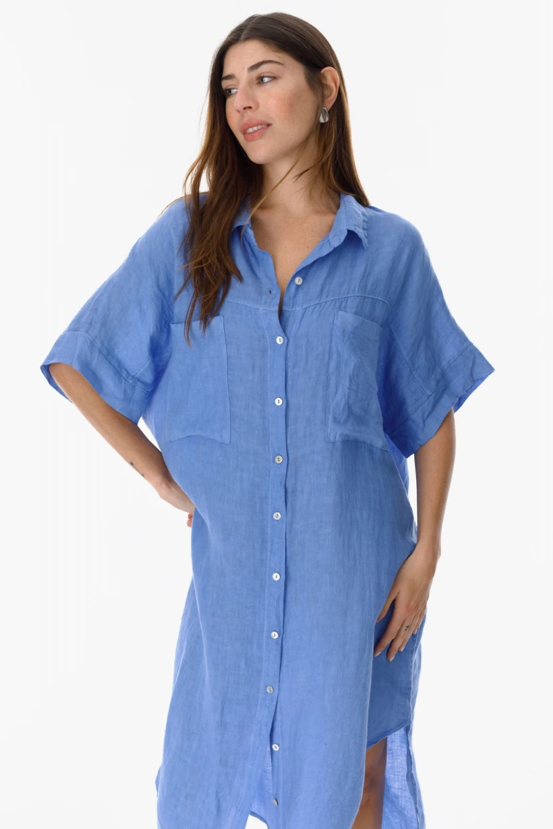 Camisola Rita azul talle unico