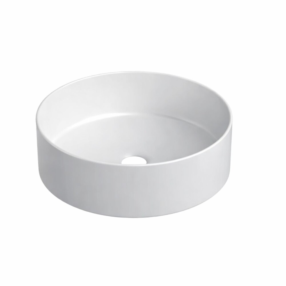 Bacha de apoyo redonda 35 cm blanco Brillante Dmc Bacha De Apoyo Redonda 35 Cm Blanco Brillante Dmc