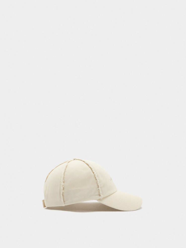 Gorra De Algodón No Risk, No Story crudo