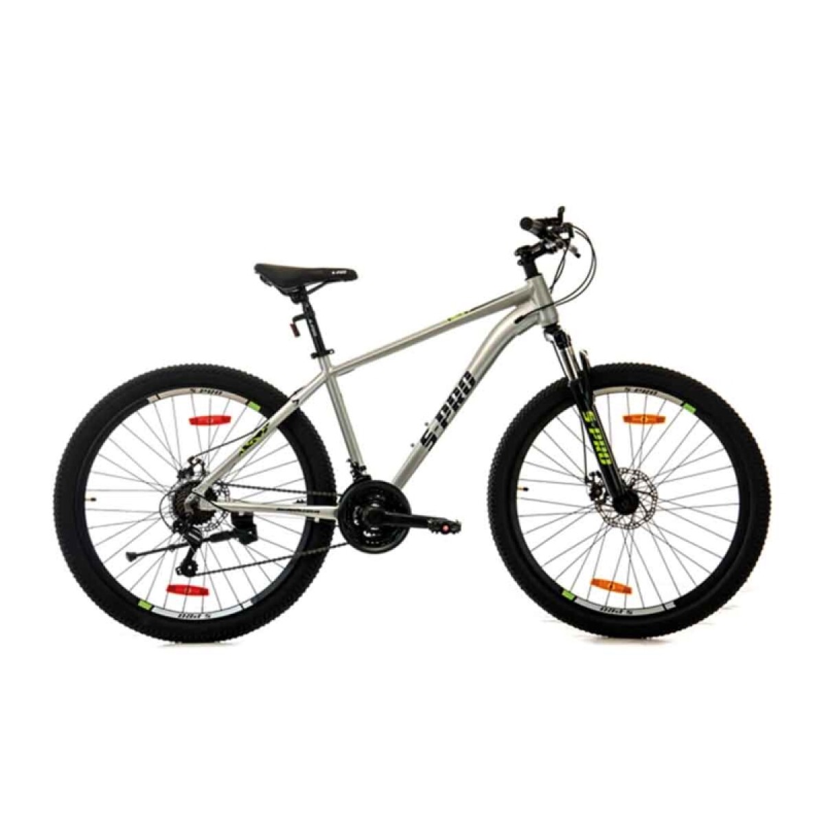 Bicicleta S-pro Mtb Zero3 R.29 Hombre Aluminio F/disco - Plata. 